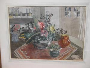 VULLIAMY Edward 1876-1962,Still life with baubles in a silver rose bowl,Cheffins GB 2017-05-25