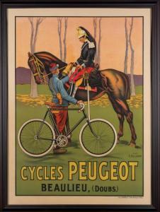 VULLIEMIN Ernest John Alexis 1862-1902,CYCLES PEUGEOT, BEAULIEU, DOUBS,William Doyle US 2018-12-05