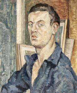 Vulpe Anatol 1907-1946,Self-Portrait,Artmark RO 2018-03-06