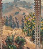 VYSEKAL Edouard Antonin 1890-1939,Sunflowers in a Southern California Garden,Bonhams GB 2023-11-30