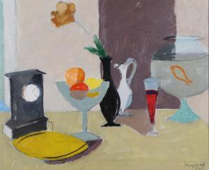 WABEL Henry 1889-1981,Still Life,1960,Germann CH 2021-06-08