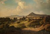 WACHSMANN Bedrich 1820-1897,A View of Litoměřice,1856,Palais Dorotheum AT 2012-03-10