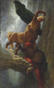 WACHSMUTH Maximilian 1859-1912,Battle of the Centaurs,Christie's GB 2018-12-11