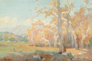 WACHTEL Marion Kavanaugh 1870-1954,Sycamores Near the San Gabriel Mountains,Bonhams GB 2023-04-25