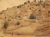 WACHTEL Wilhelm 1875-1952,the city of Nazareth,1932,Ishtar Arts IL 2013-12-15