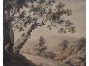 WADDINGTON William Hartley 1883-1961,trees in a landscape,1922,Charterhouse GB 2018-02-16