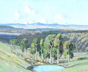 WADEN Robert 1900-1946,Pastoral Landcsape,Elder Fine Art AU 2021-04-18