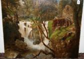 WADHAM B.B 1800-1800,View of Machno Falls and Pandy Mill,Reeman Dansie GB 2009-02-03