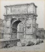 WADHAM Percy 1893-1907,The Arch of Titus,1902,Rosebery's GB 2017-05-20