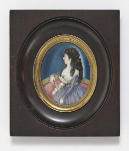 WAGNER A 1765-1841,Portrait of Anna Maria von Godin,Neumeister DE 2020-09-23