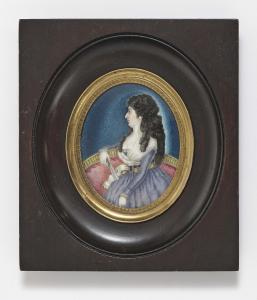 WAGNER A 1765-1841,Portrait of Anna Maria von Godin Identification of,Neumeister DE 2021-04-14
