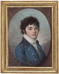 WAGNER Anselm 1766-1806,Portrait eines jungen Herrn,1802,Palais Dorotheum AT 2012-04-03