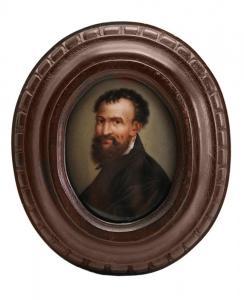 WAGNER J,Portrait of a Bearded Man,Brunk Auctions US 2013-05-11
