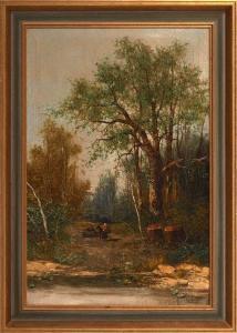 WAGNER Johann Friedrich 1801-1850,See in einem sommerlichen Laubwald,Bloss DE 2015-12-07
