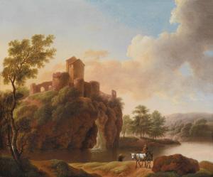 WAGNER Maria Dorothea 1719-1792,Two bucolic landscapes,Palais Dorotheum AT 2013-12-10