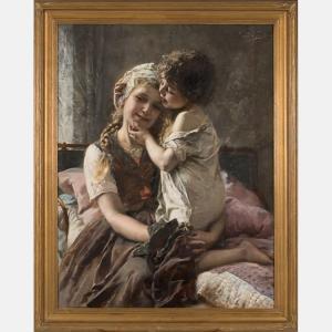 WAGNER Paul Hermann 1852-1937,Two Siblings,Gray's Auctioneers US 2017-08-30