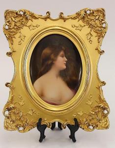 WAGNER 1800-1900,the young beauty depicted partially nude,Clars Auction Gallery US 2014-05-18