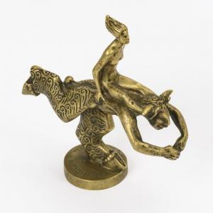 WAGNER VON DER MUHL Adolf 1884-1962,Bronze mit Resten der Patina.,1920,Wendl DE 2021-03-06