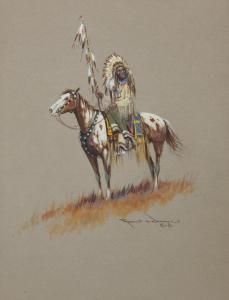Wagoner Robert 1928-2017,Blackfoot,1981,John Moran Auctioneers US 2017-11-14