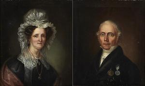 WAHLBERGSON Erik 1808-1865,Porträtt föreställande Carl Gustav Brandström ,Stockholms Auktionsverket 2016-12-07