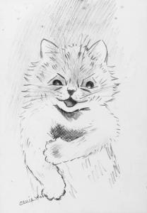 WAIN Louis William 1860-1939,The Laughing Cat,Christie's GB 1998-07-03