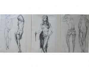 WAKEFORD Edward 1914-1973,A FOLIO OF SKETCHES AND STUDIES,Lawrences GB 2012-01-20