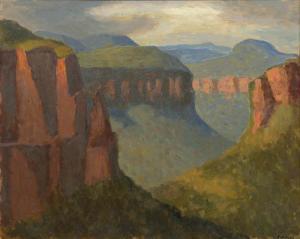 WAKELIN Roland Shakespeare 1887-1971,Untitled (Mountains),Menzies Art Brands AU 2014-09-24