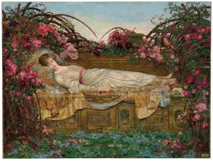 WAKLEY Archibald 1873-1906,The Sleeping Beauty,1901,Christie's GB 2020-12-10