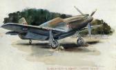 WALBOURN Peter 1910-2002,Mustang Putto Bed at Dispersal,Cheffins GB 2008-09-24