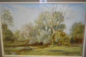 WALBOURN Peter 1910-2002,Willows at Friars Farm, Hatfield Heath,Lawrences of Bletchingley 2015-07-21