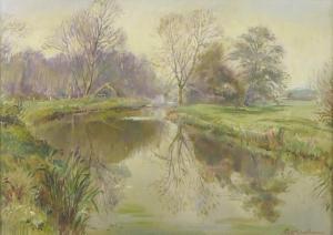 WALBOURN Peter 1910-2002,Willows by the river,Batemans Auctioneers & Valuers GB 2019-08-03