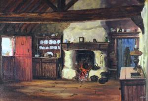 WALBY Gerald,Farmhouse Kitchen,Gormleys Art Auctions GB 2023-03-28