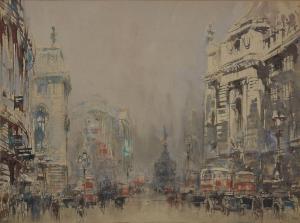 WALCOT William 1874-1943,Piccadilly Circus,1940,Rosebery's GB 2024-03-12