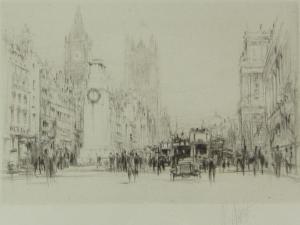 WALCOT William 1874-1943,Whitehall with the Cenotaph London,David Duggleby Limited GB 2016-03-11