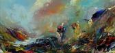WALD Carol 1900-1900,Walking In The Mountains,Gormleys Art Auctions GB 2017-11-28