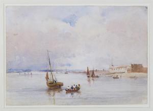 WALDEGRAVE LADY CAROLINE 1795-1878,Portsmouth Harbour,1827,Woolley & Wallis GB 2008-10-08