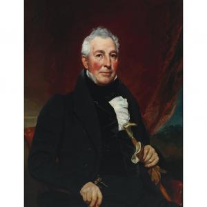 WALDO Samuel Lovett 1783-1861,Portrait of Captain Elisha Hart,1833,William Doyle US 2011-11-17