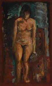 WALENTIN ODIN John 1882-1959,Naked female,Bruun Rasmussen DK 2023-12-05