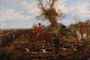 WALKE Henry 1808-1896,Beggining the Hunt,1873,Christie's GB 1998-02-10
