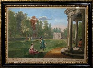 WALKER Anthony 1726-1765,A View of the Moon Pond and the Temple of Piety at,Rosebery's GB 2011-04-09