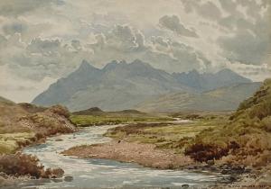WALKER Bernard Eyre 1886-1972,Scottish landscape,1937,Charterhouse GB 2024-01-04