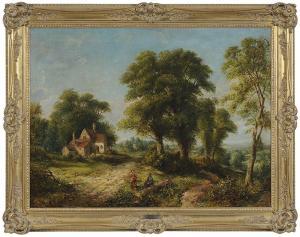 WALKER Charles J 1800-1800,A View Near Epping Forest,19th century,Brunk Auctions US 2018-05-12