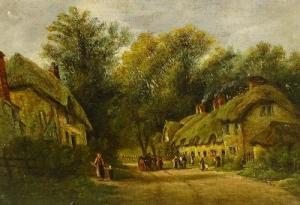 WALKER CM,Rural Cottage Scene,19th Century,Shapes Auctioneers & Valuers GB 2017-09-02