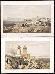 WALKER Edmund,Sevastopol from the rear of Fort Nicolas - looking,1855,Bertolami Fine Arts 2022-11-22