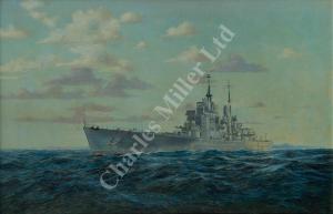 WALKER Edward D 1931,The last battleship, H.M.S.  Vanguard,Charles Miller Ltd GB 2018-11-06