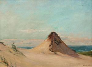 WALKER Harold E 1890,'Dunes at Peaked Hill Bars, 
Provincetown,1939,Burchard US 2010-06-27