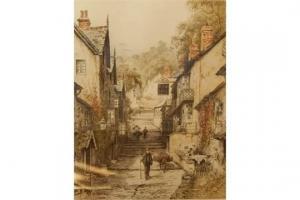 WALKER Henry George 1876-1932,Clovelly,The Cotswold Auction Company GB 2015-10-16
