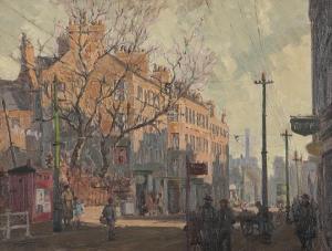 WALKER J.F. 1900-1900,A busy street scene,Bonhams GB 2010-06-10