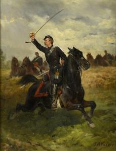 WALKER James 1819-1889,La charge,Etienne de Baecque FR 2023-03-31