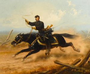 WALKER James 1819-1889,Sheridan's Ride,1868,Bonhams GB 2022-04-26